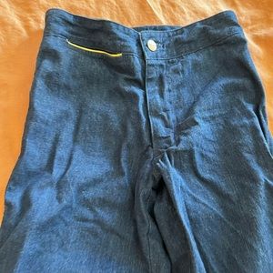 Vintage Women’s Wings of California Flare Jeans with Gold Accent